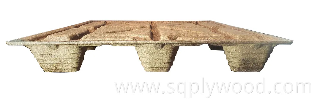 Manufacture Compressed Fumigation-Free Wood Fiber Eco Friendly Wooden Pallet